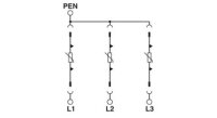 Svodič přepětí typu 2 VAL-SEC-T2-3C-350 PHOENIX CONTACT 2905344