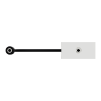 NOVÁ UNICA Mini jack audio 3,5 mm konektor, 1M, Bílý SCHNEIDER NU343318