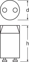 OSRAM Starters for series operation at 230 V AC ( ST 151, ST 172) 151 LONGLIFE