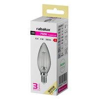 Světelný zdroj Filament LED, E14 C35, 4W, 250lm, 3000K RABALUX 79216