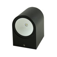 LED svítidlo Revos R, 3W, 4000K, IP65, černá barva MCLED ML-518.006.19.0