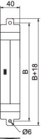 6049300 SSE SSLB 600 FS Prvek ochrany př