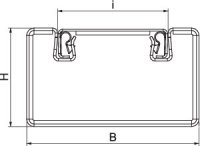 OBO BSKM 0711 FS Protipož. kanál I30 - I120 s vnitřní vrstvou 70x110x2000 Ocel