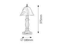 Rustic 3 E14 1x 40W IP20 bronz RABALUX 7092