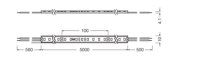 LED pásek LEDVANCE LED STRIP V 500 P -500/865/5/IP66