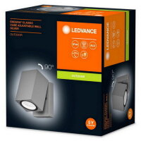 Venkovní svítidlo LEDVANCE Endura Classic Cube ADJ Wall Silver