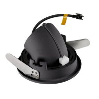 NUMINOS GIMBLE S, zápustné stropní svítidlo černé 2700 K 20° SLV 1005867