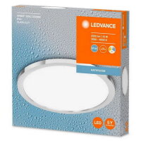 LEDVANCE Bathroom Ceiling CCT IP44 300mm Chrome Click-CCT