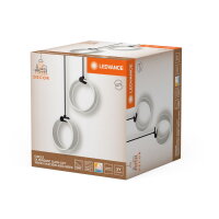 Závěsné svítidlo LEDVANCE Decor Circle 2XPendant PL 14W Click CCT Black