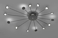 Svít. PEACOCK incl.15x2,6W LED/270Lm/300