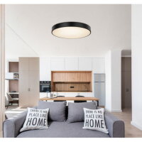 Stropní svítidlo WISS černá LED 48W 230V 3100lm 3000-6000K GLOBO 41744-48S