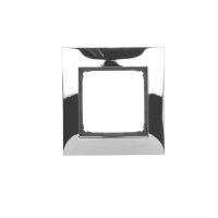 Rámeček 1 -násobný kovový Simon 54 Premium, IP20/IP44,chróm. kov DR1/63