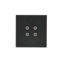 Dotykový panel Simon 54 Touch, 1 modul 4 dotykové pole, ztuhlá láva DSTR14/73