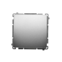 Spínač jednopólový, řazení 1, 10AX, 250V~, Satén KONTAKT SIMON BMW1.01/29