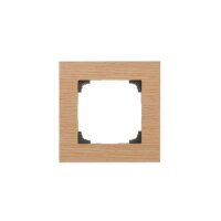 Rámeček 1 násobný, dřevěný dub světlý KONTAKT SIMON TRN1/185