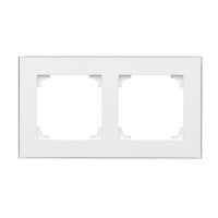 Rámeček 2 násobný bílá KONTAKT SIMON TRD2.163/111