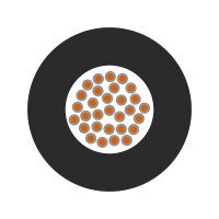 Jednožilový vodič ÖLFLEX HEAT 180 SiF 1X0,5 YE žlutá LAPP 0048005