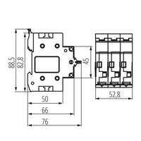Přepínač KCS-63A/3P KANLUX 39402