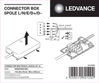 CONNECTOR BOX 5POLE L/N/E/D+/D- 4x LEDVANCE 4058075691292