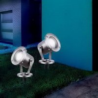 Venkovní svítidlo STYLE nerezová ocel 1xGU10, max. 35W 230V GLOBO 32075