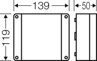 Kabelova rozvodka 1,5-2,5 mm2 3f, 4 mm2 1f., 2x 5pol. Svorky HENSEL DP 9222