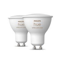 Philips Hue White and Color ambiance LED žárovka GU10 350lm (2ks)