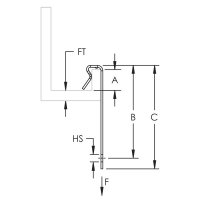 příchytka J1 CADDY J1 170370