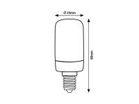 Světelný zdroj Filament LED, E14 T20, 2W, 140lm, 2700K RABALUX 79029