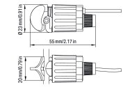 Odbočka potenciálu S pojistkou 2,5-6mm2 WAGO 855-8001