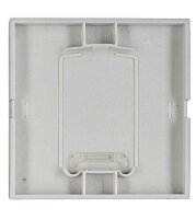 Kryt přístrojů s průhledem, symbol ventilátor, stříbrný SCHRACK EV122319--