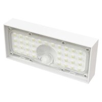 Solární LED svítidlo BRIXO s pohybovým čidlem, bílé, neutrální bílá EMOS ZG165S