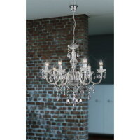 Závěsné svítidlo CUIMBRA I chrom 6xE14, max. 40W 230V GLOBO 63116-6
