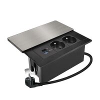 2z + USB A+C 65W PD vestavná zásuvka s p