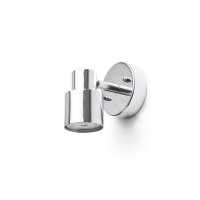 VALTO I nástěnná chrom 230V GU10 LED 9W IP44 RENDL R13696