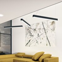 PESANTE 75 závěsná černá 230V LED 40W 3000K RENDL R12721