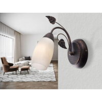 Nástěnné svítidlo VENEZIA rez 1x40W E14 IP20 GLOBO 20800123X