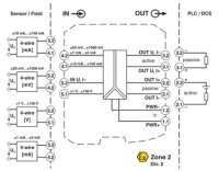 Vstupní oddělovací zesilovač MACX MCR-UI-UI-UP-SP-NC PHOENIX CONTACT 2811569