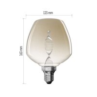 LED žárovka DECO S123, E27, 3,5 W (14 W), 130 lm, flame EMOS Z59D01