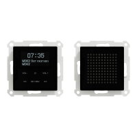 Merten Sada DAB+ rádio s Bluetooth + reproduktor Systém M Černá MTN4375-0303