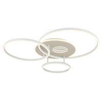Stropní svítidlo INVERTINA písková LED40W 230V,1800lm,2700-6500K GLOBO 48466B-40
