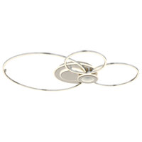 Stropní svítidlo BELTRAN stříbro LED 36W 200-1990lm,CCT2700-6000K GLOBO 68278-36