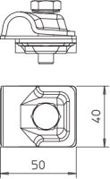 OBO 249 8-10X16 VA Rychlospojka Vario 8-10mm/16mm Nerez ocel
