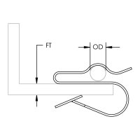 natloukací pona HK21, pro materiál 1,5-4,5mm, kabel 4,2-6,5mm CADDY HK21 187440