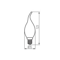Světelný zdroj LED XLED C35T 2,5W-SW KANLUX 29641