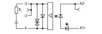 859-738 Modul s optočlenem DC 5 V, Šedá
