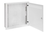 Rozvaděč SOHO LC-18 do zdi, lišty 2U,4U,11U 550x550 bílá 9003, rámeček k zazdění