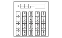 Propojovací modul, Konektor dle DIN 41651, 50pól. WAGO 289-598