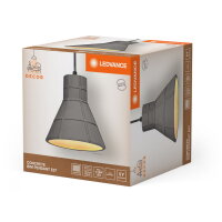 Závěsné svítidlo LEDVANCE Decor Concrete Bim Pendant E27 Dark Gray