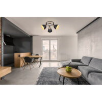 Stropní svítidlo WIHO hnědá 3xE27, max. 40W 230V GLOBO 54018-3S