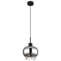 Závěsné svítidlo CORRY černá 1xE27 LED, max. 9W 230V GLOBO 15839H